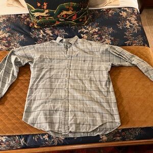 Ralph Lauren vintage grey flannel XL polo golf